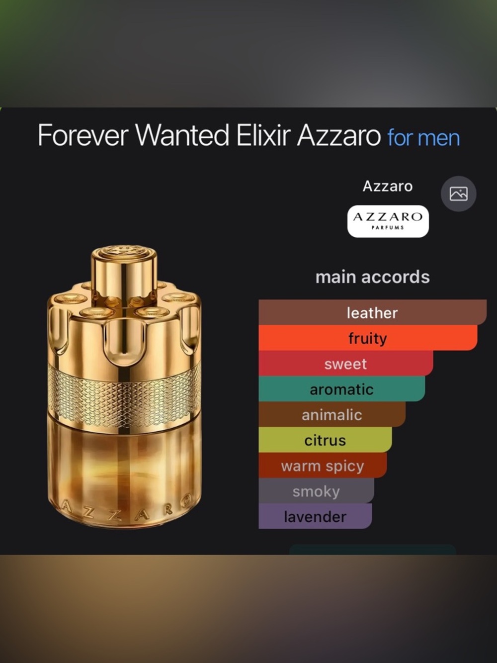 NWT Azzaro Forever Wanted E lixir